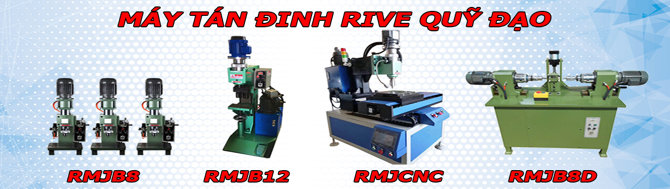 máy tán đinh rive quỹ đạo
