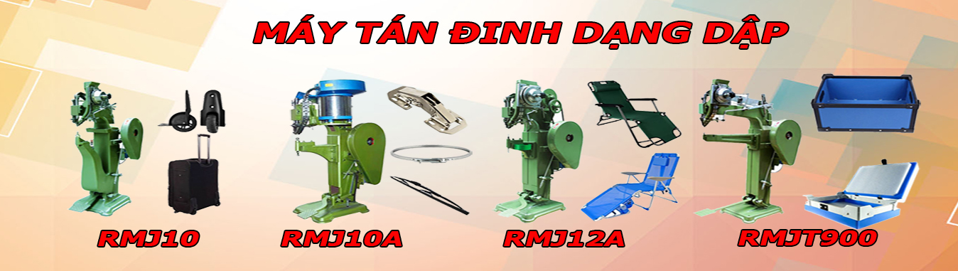 máy tán đinh dạng dập