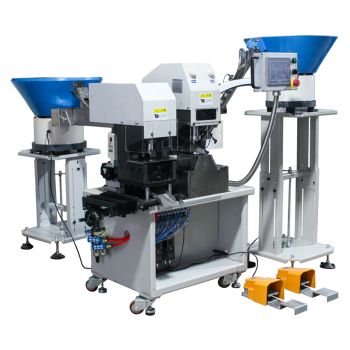 Máy đục lỗ và đóng khoen rem từ động